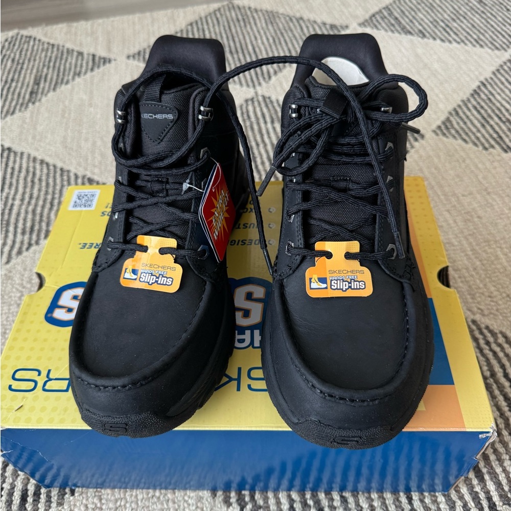 Skechers Slip-Ins Relaxed Fit: Respected 2.0 Hagler Boot - Men's 8.5 Extra Wide - Picture 3 of 8